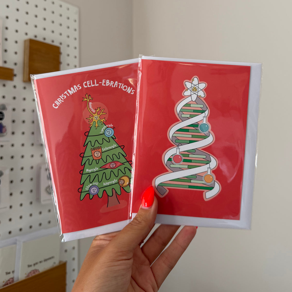 CHRISTMAS CELL-EBRATION CARD