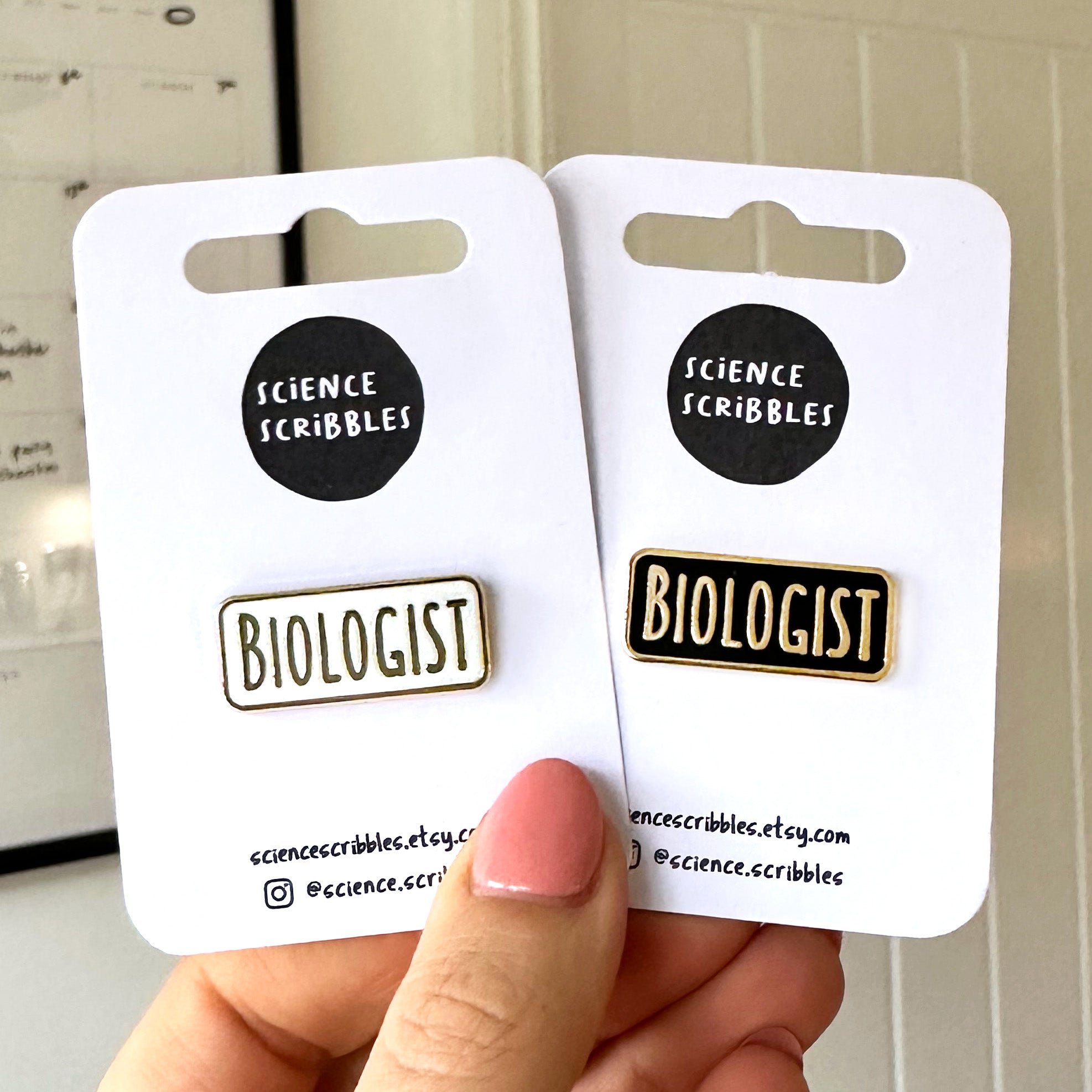 BIOLOGIST ENAMEL PIN