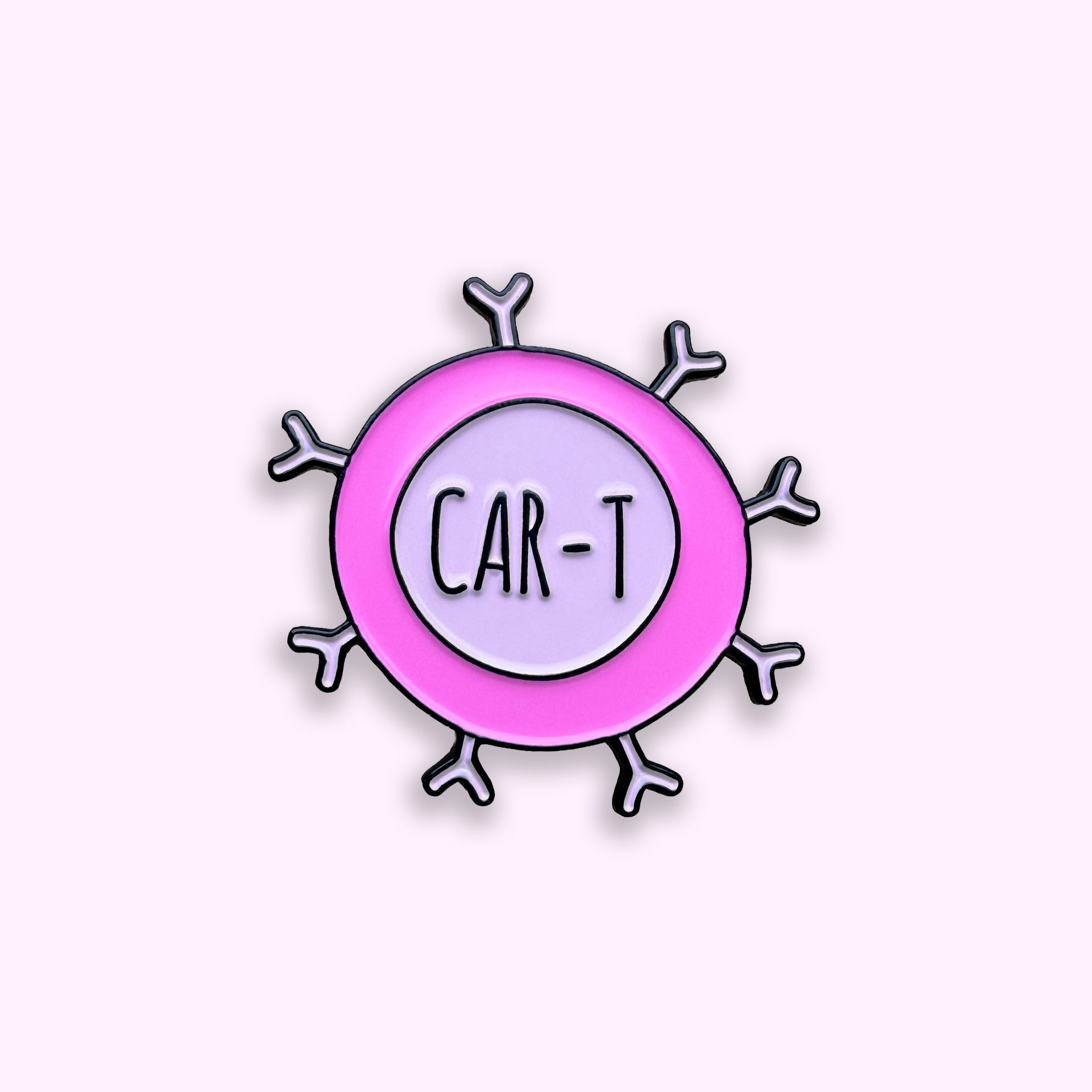 CAR-T CELL ENAMEL PIN