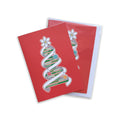 DNA CHRISTMAS TREE CARD